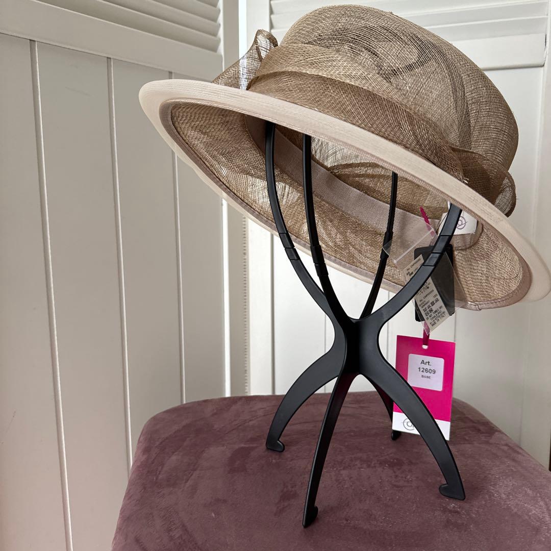 カシラ　リボン　帽子　天然素材　夏　リゾート　旅行　インポート　新品、未使用