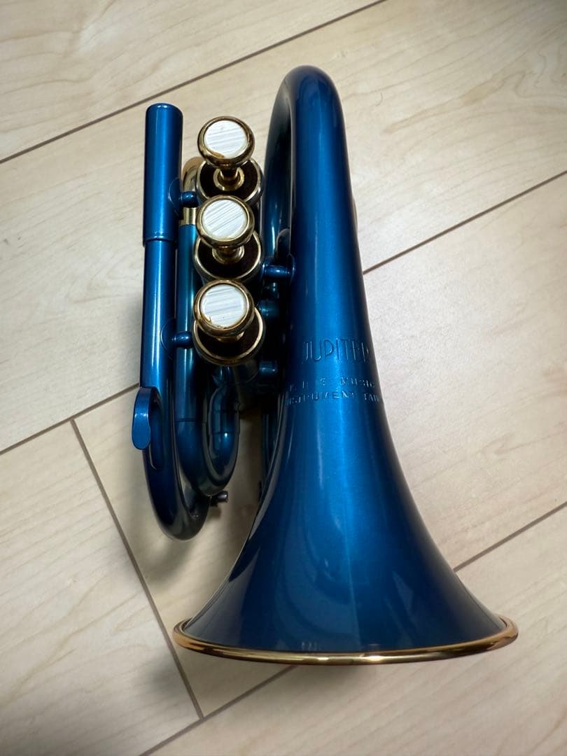 【美品】JUPITER ポケットトランペット JPT-416 ハードケース付き