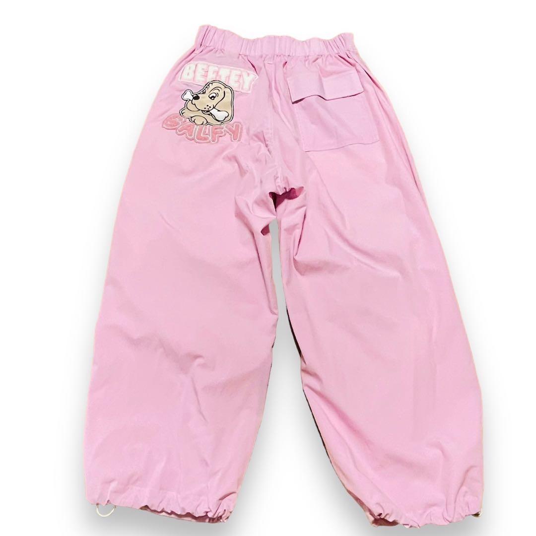 【GALFY × BEFTEY】コラボスタジャン + スノーパンツ（ピンク）