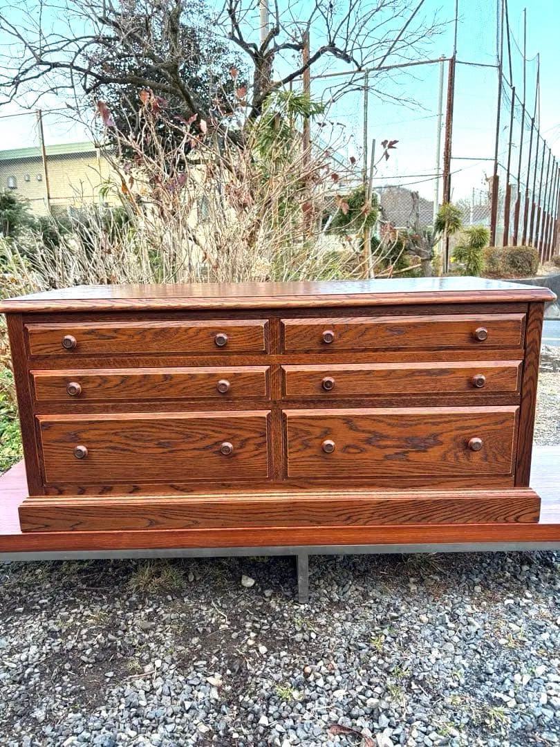 三越ブルージュ/カントリーハウス　オーダーチェスト　ローチェスト 13万