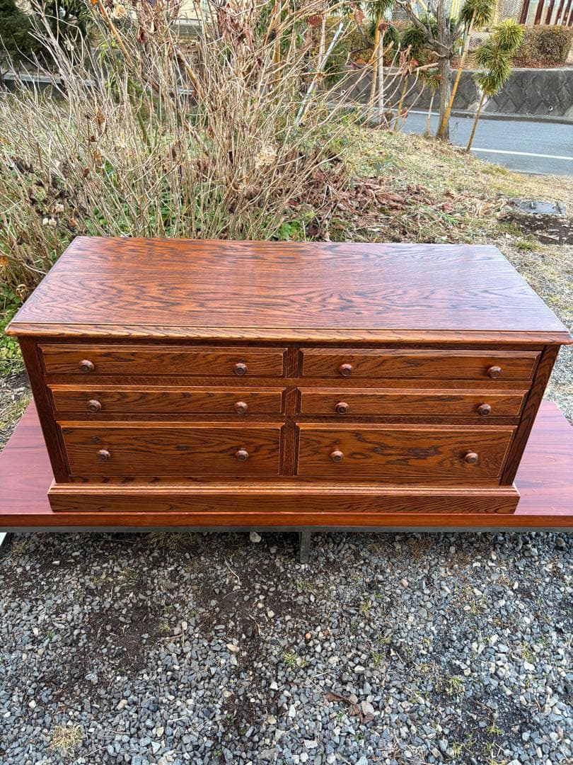 三越ブルージュ/カントリーハウス　オーダーチェスト　ローチェスト 13万