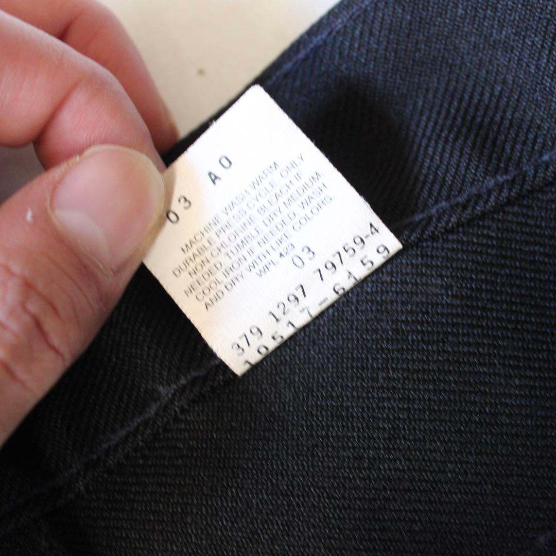 美品 90s Levi's アクションスラックス スタプレ パナテラ black