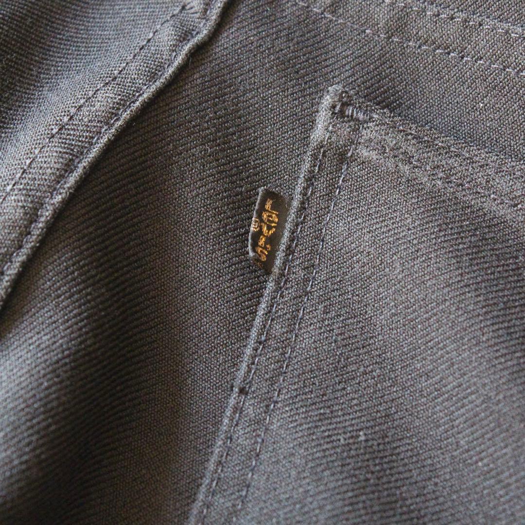 美品 90s Levi's アクションスラックス スタプレ パナテラ black
