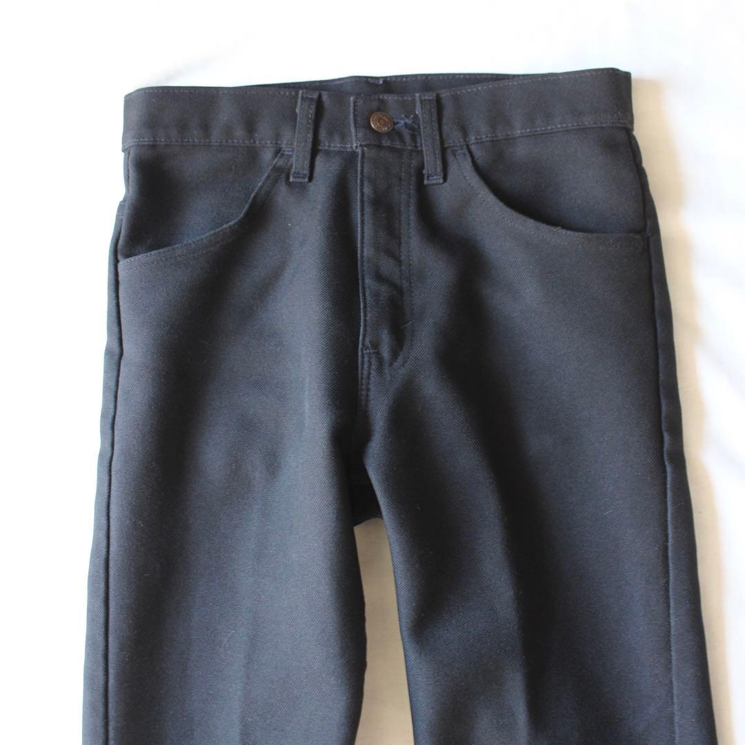 美品 90s Levi's アクションスラックス スタプレ パナテラ black