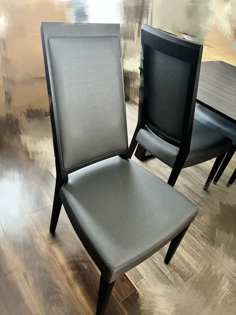 ⑤美品　カリモク　ダイニングチェア1脚