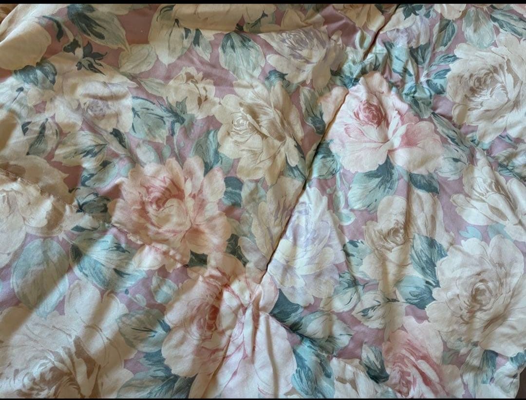 羽毛掛け布団　ダブルsize２枚セット(冬用、春用)