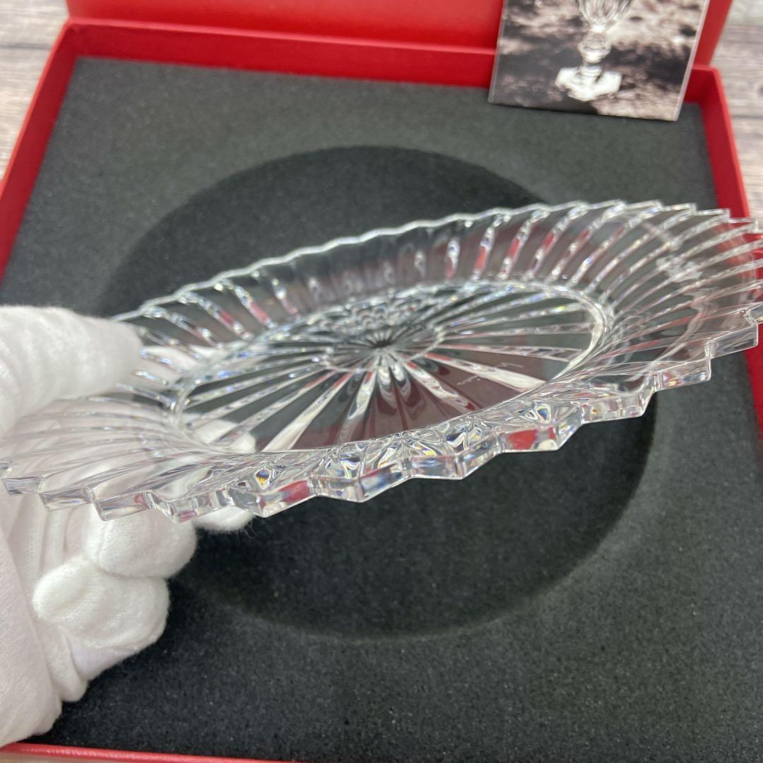 【未使用】Baccarat 　バカラ 　ミルニュイ　 プレート 21ｃｍ