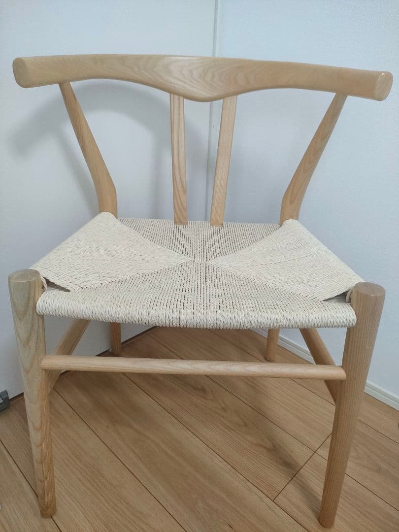 北欧スタイル ダイニングチェア ナチュラルウッド、リボーンチェア オーク