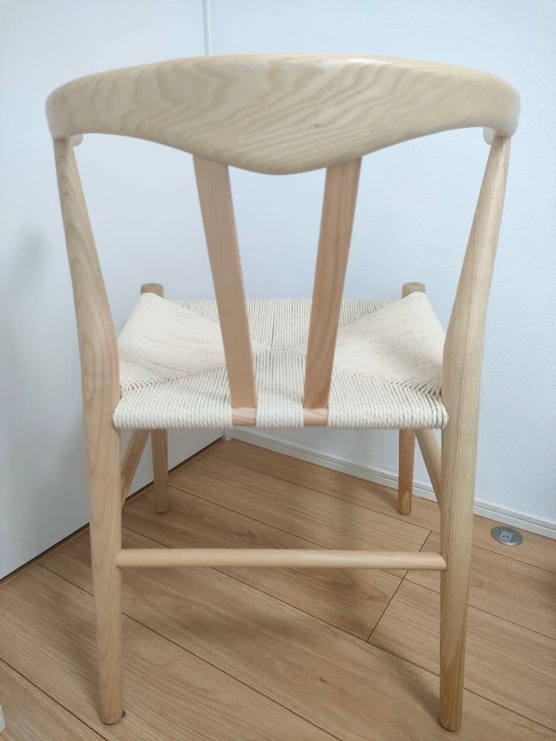 北欧スタイル ダイニングチェア ナチュラルウッド、リボーンチェア オーク