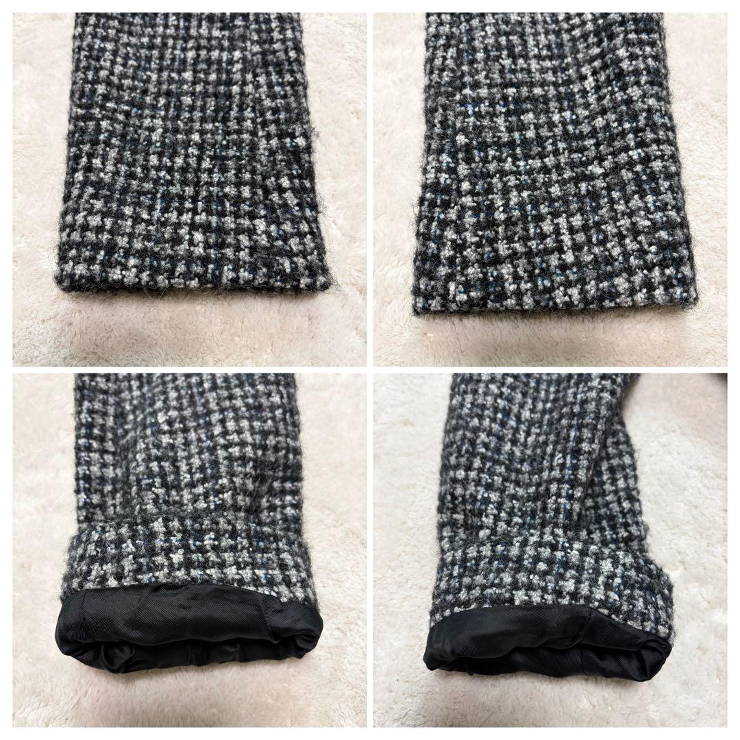 【極美品】MAX&Co. ツイード ロングコート ベルト付き XLサイズ 42