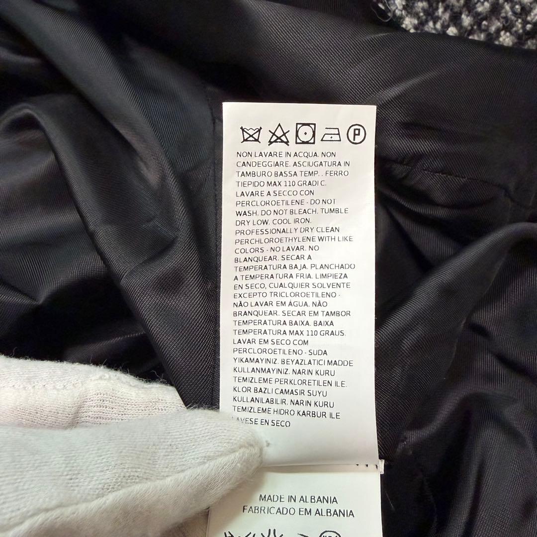 【極美品】MAX&Co. ツイード ロングコート ベルト付き XLサイズ 42