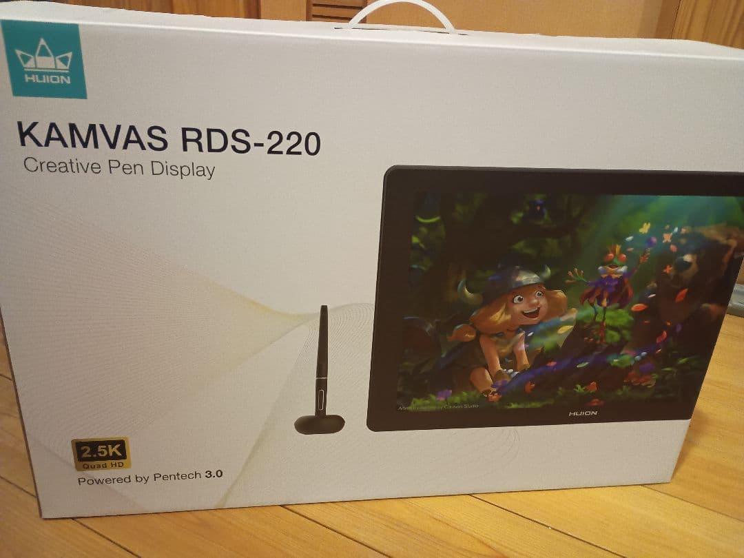 HUION KAMVAS RDS-220 液晶ペンタブレット 21.5インチ