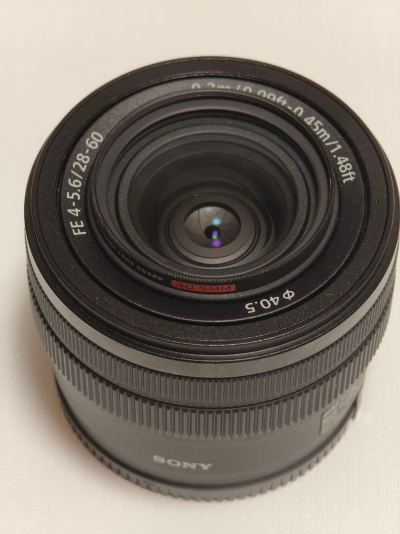 ソニー FE 28-60mm F4-5.6 SEL2860