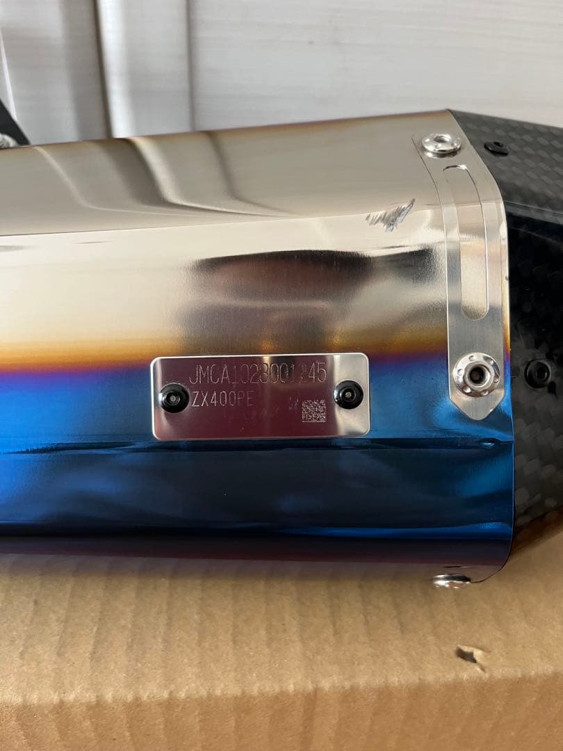 zx4r zx4rr用ヨシムラスリップオンマフラー ヘプタフォース