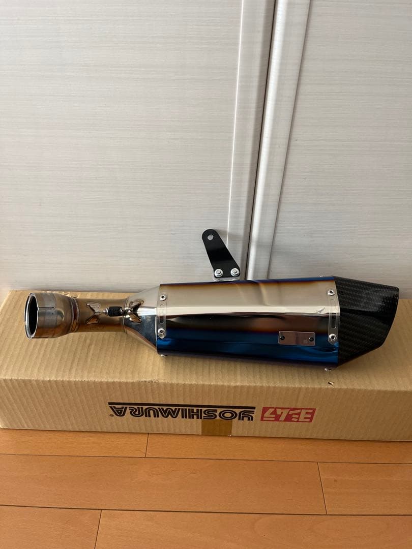 zx4r zx4rr用ヨシムラスリップオンマフラー ヘプタフォース