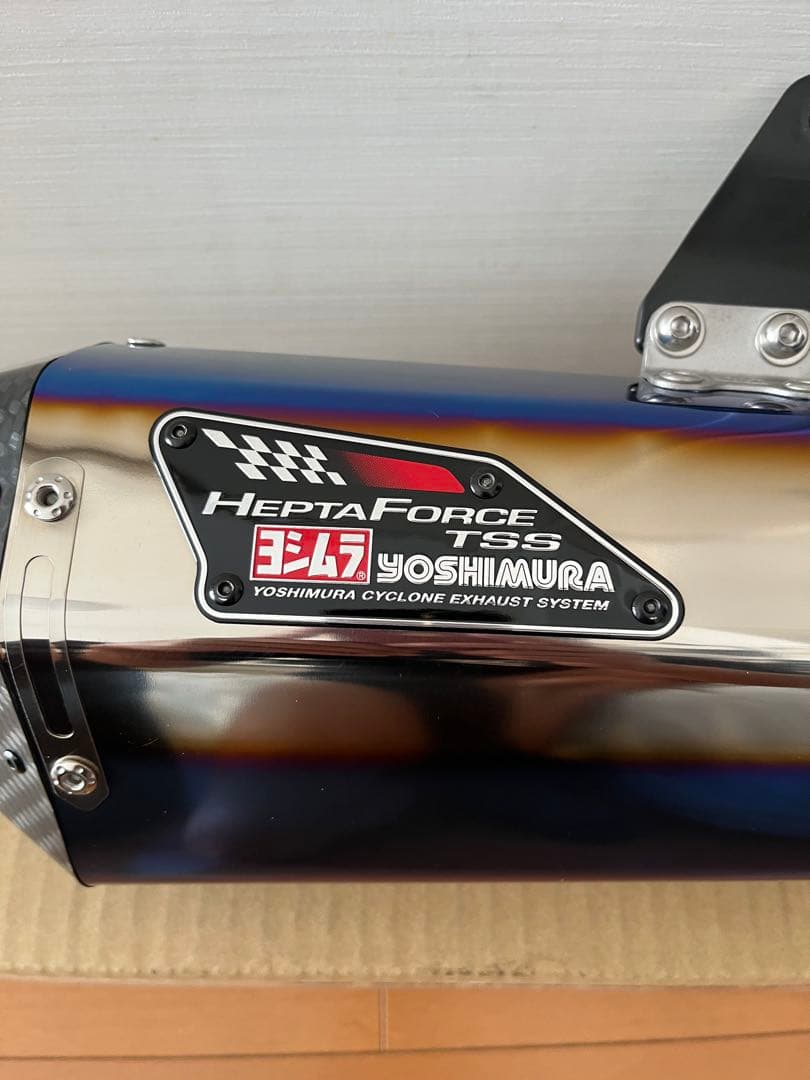zx4r zx4rr用ヨシムラスリップオンマフラー ヘプタフォース
