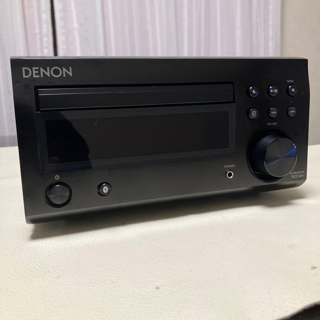 DENON CDレシーバー RCD-M41K 整備動作品 2024年製
