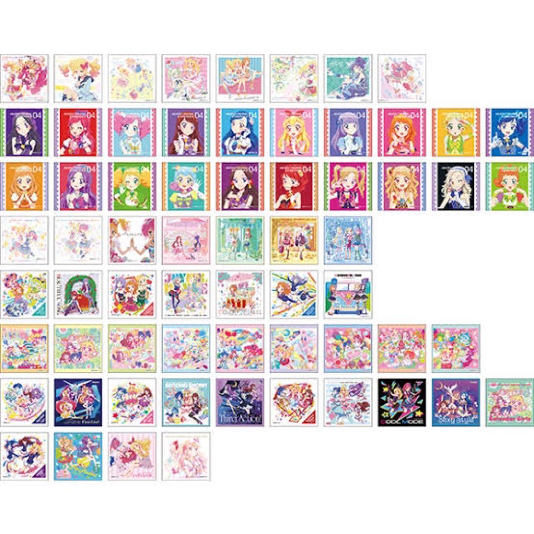 【133】アイカツ　アイカツスターズ　ジャケバッジ　71種セット