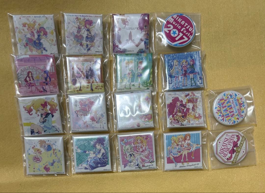 【133】アイカツ　アイカツスターズ　ジャケバッジ　71種セット