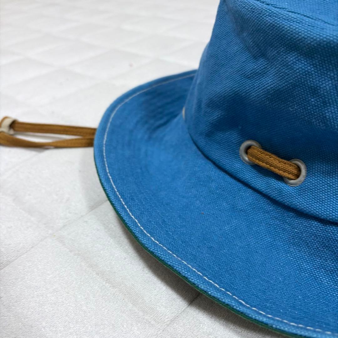 45R 4号帆布　コットン　ハット　インディゴブルー 帽子