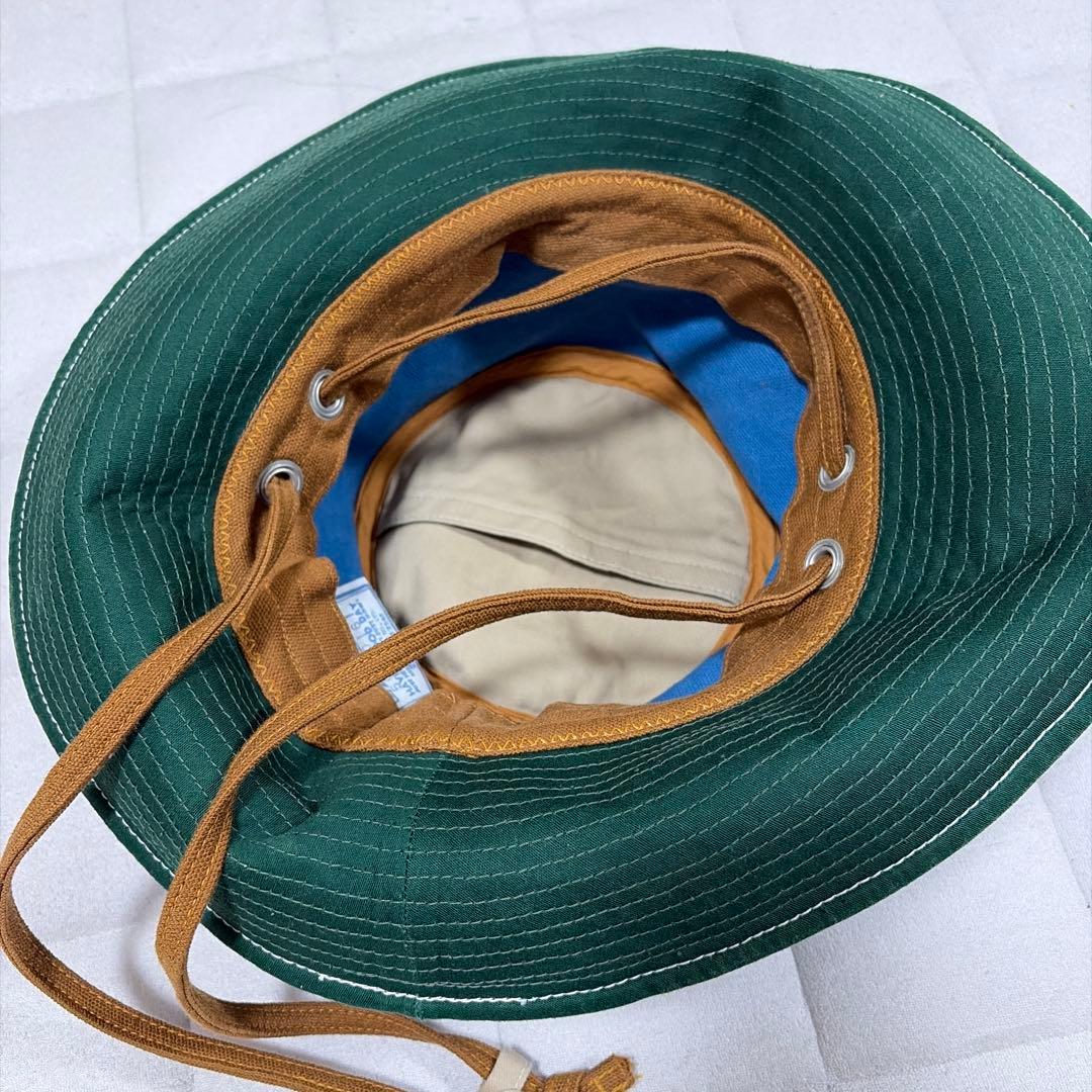 45R 4号帆布　コットン　ハット　インディゴブルー 帽子