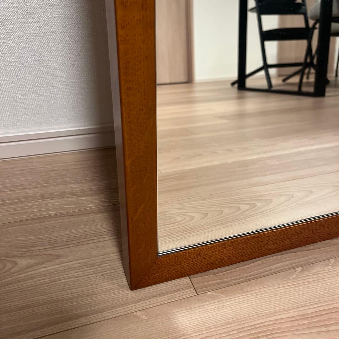 【カリモク60】スタンドミラー　姿見　鏡