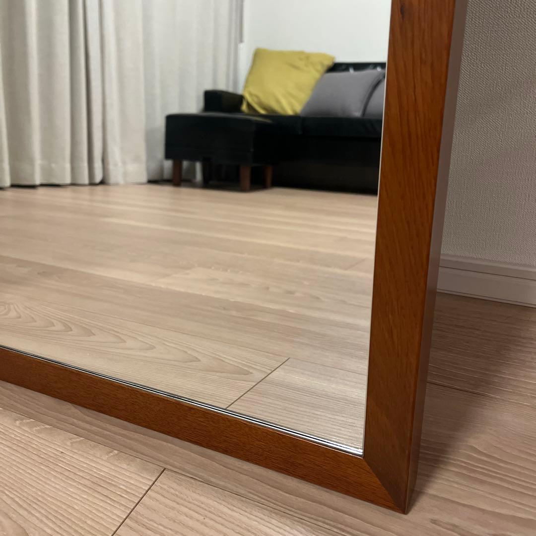 【カリモク60】スタンドミラー　姿見　鏡