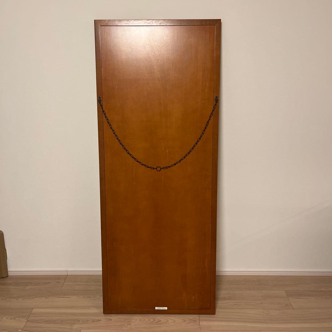 【カリモク60】スタンドミラー　姿見　鏡