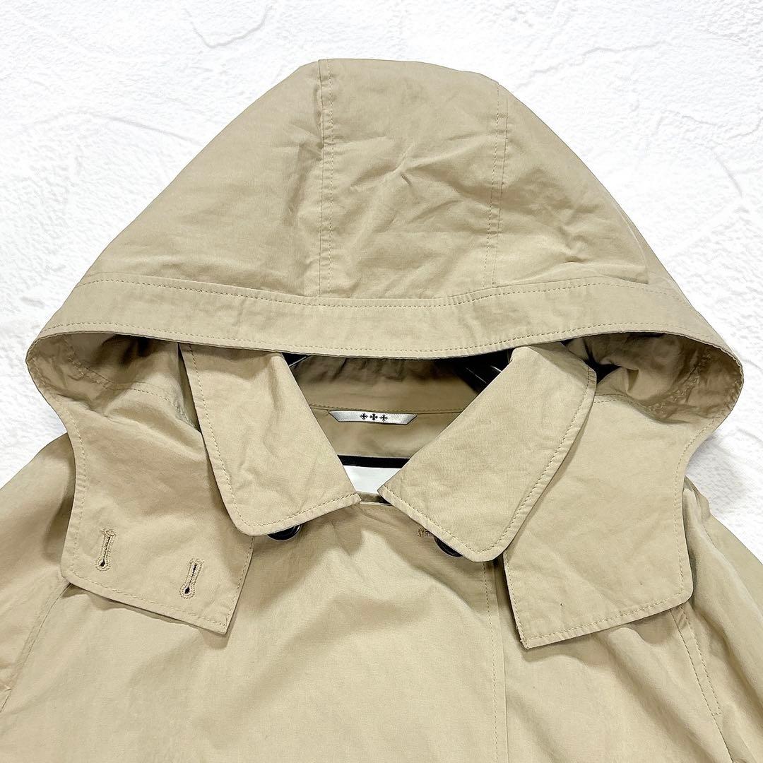 TATRAS タトラス　ショート　トレンチコート　大きいサイズ　5 フード付き
