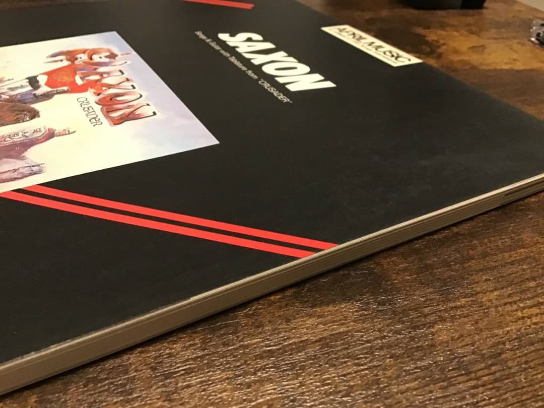 ★絶版/未使用新古品/楽譜/サクソン/SAXON/鋼鉄の戦士/ギタースコア