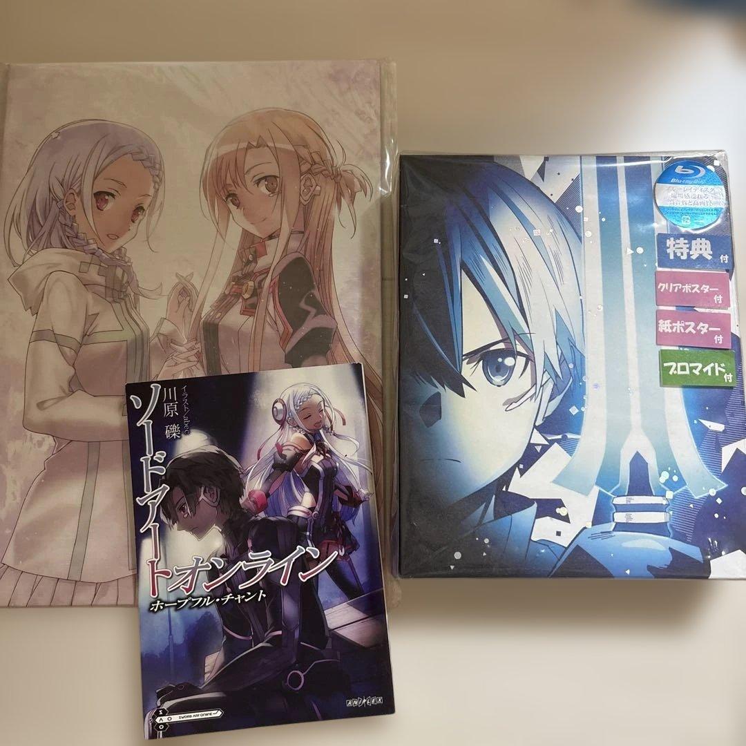 [未開封 美品]ソードアート・オンライン Blu-ray 特典付き 4点セット