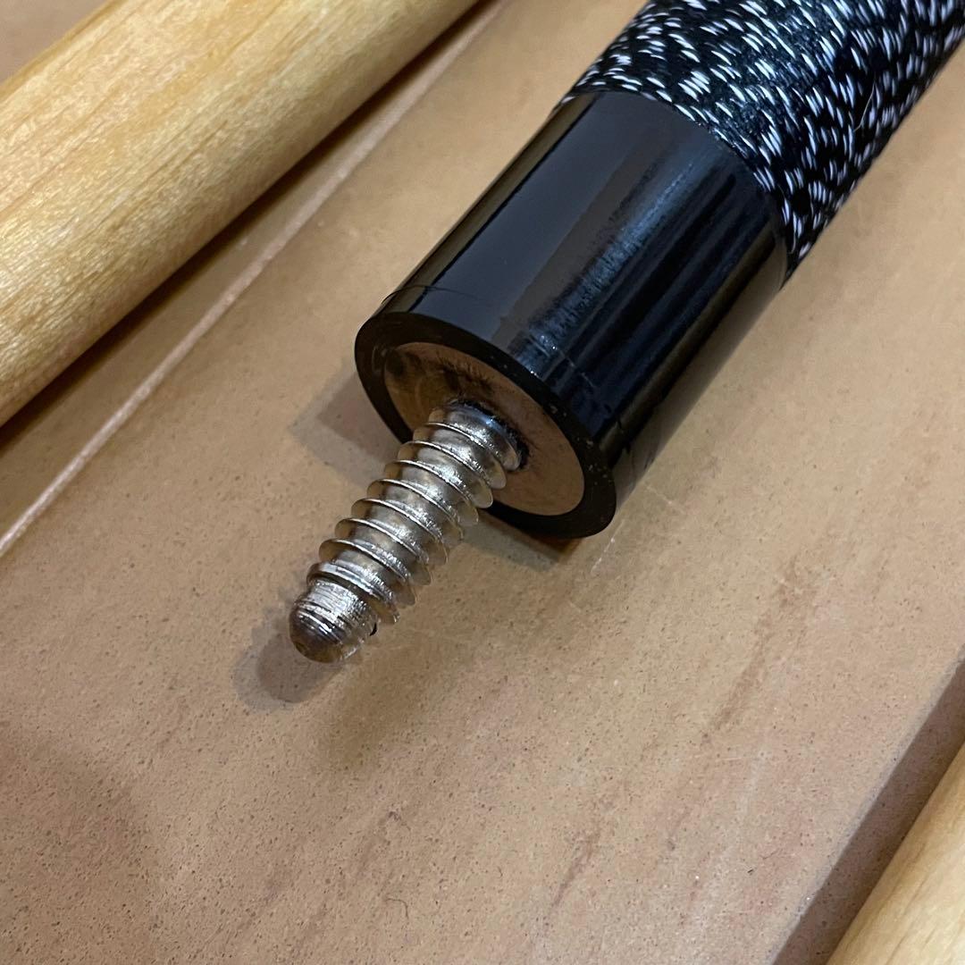 ビリヤード キュー 3ピース プレイキュー 19oz 3分割 ケース付