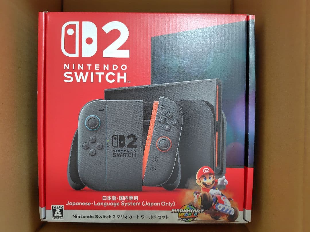 即日発送Nintendo Switch 2 日本語専用 マリオカートカードセット