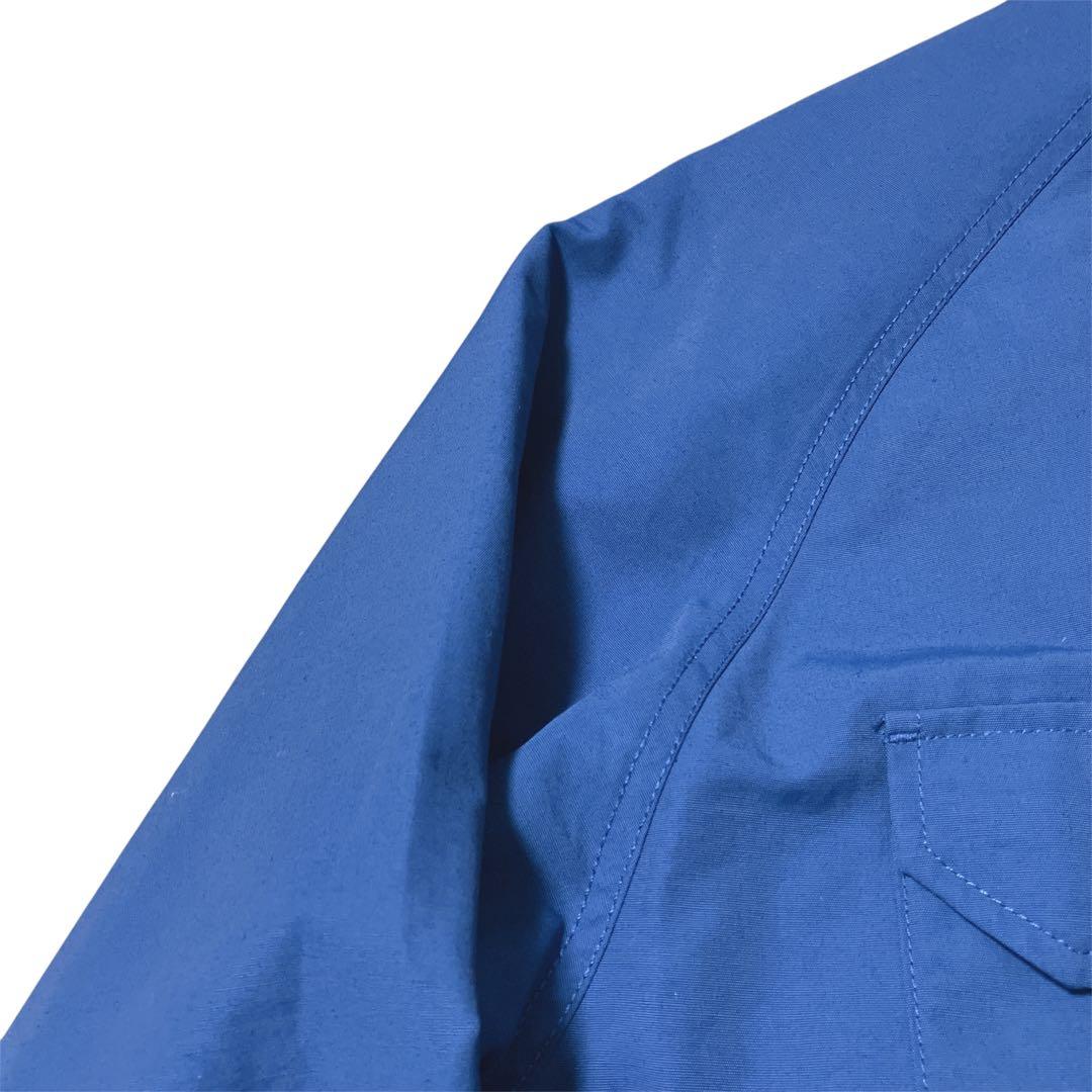 美品　ノースフェイスパープルレーベル　XL 青　マウンテンウインドカーディガン