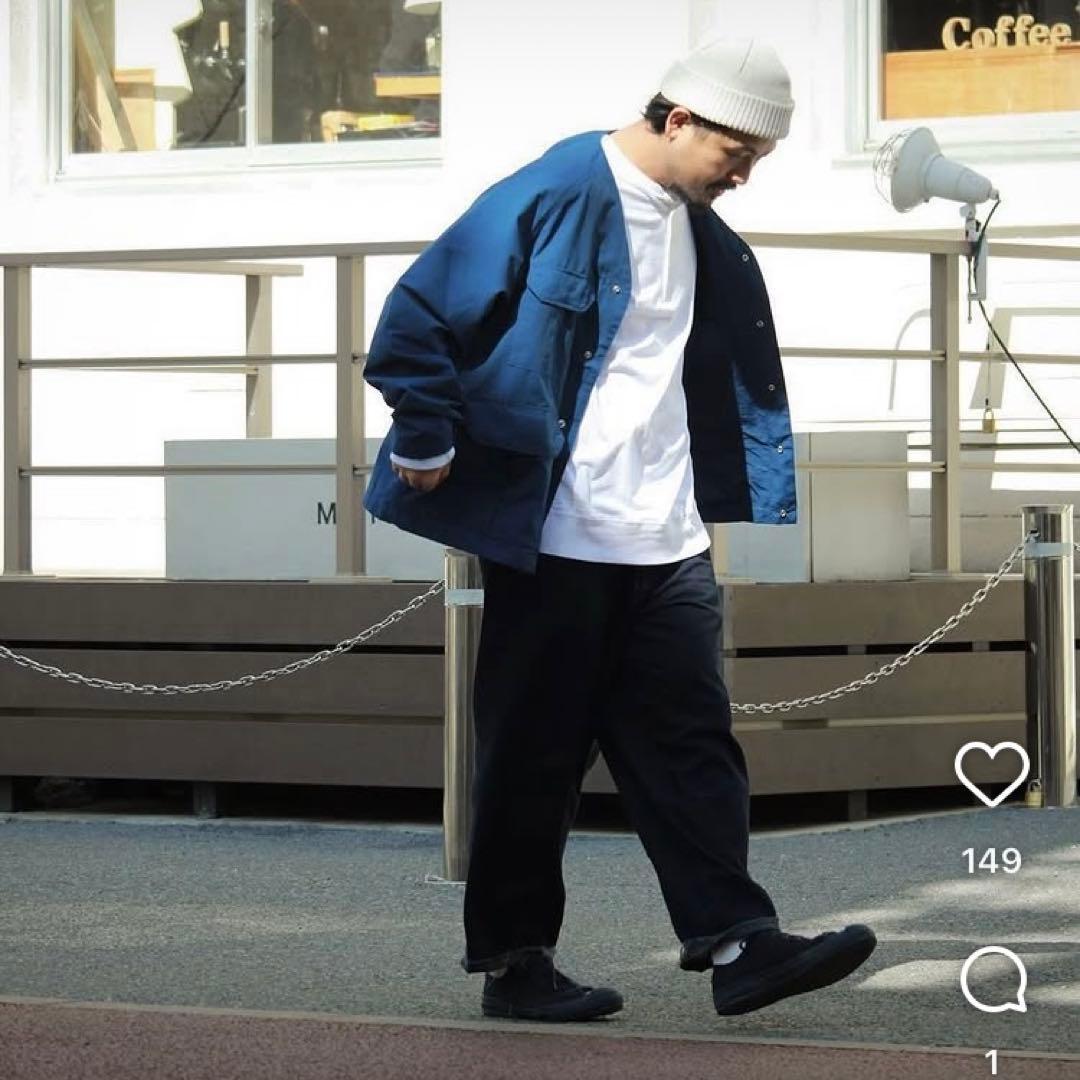 美品　ノースフェイスパープルレーベル　XL 青　マウンテンウインドカーディガン