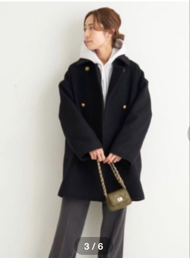 フレームワーク　ウールコート