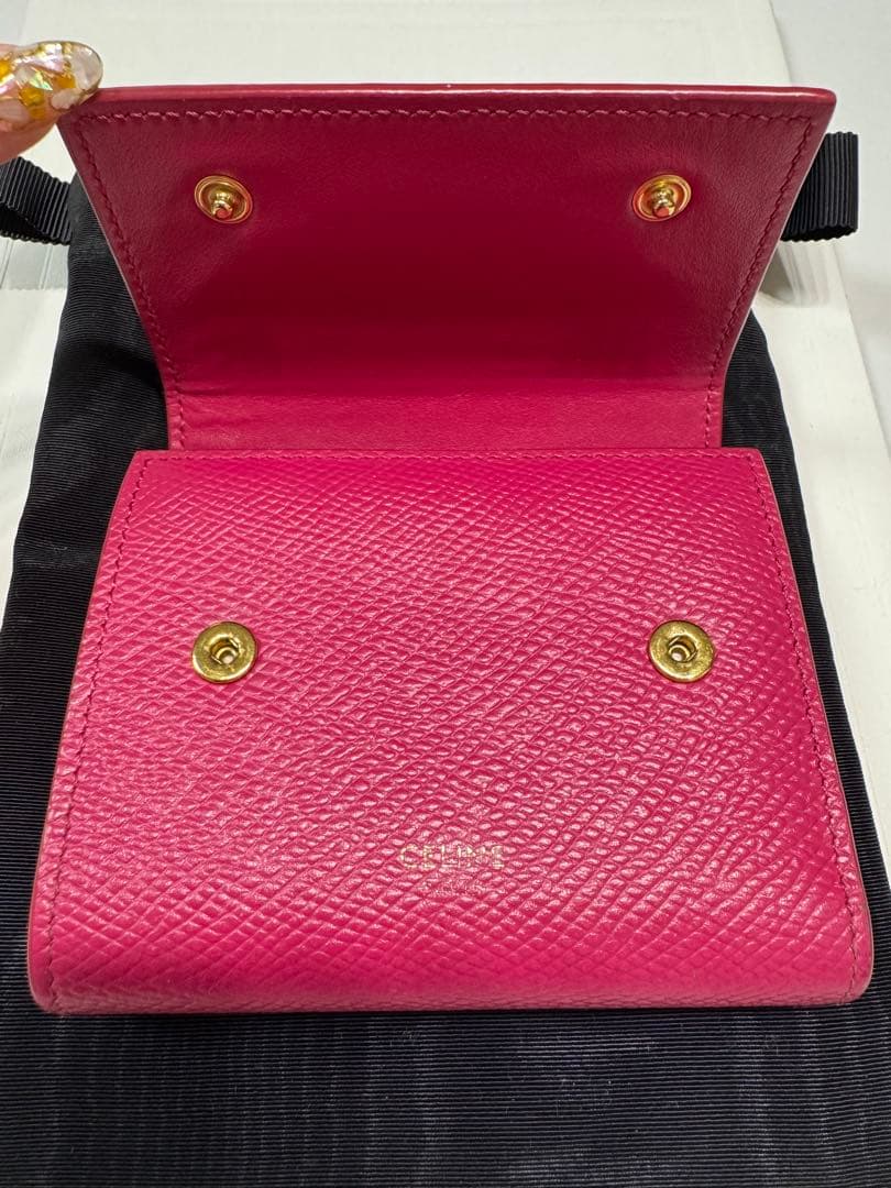 ピ*ピ様 【CELINE 】セリーヌ スモールトリフォールドウォレット 財布