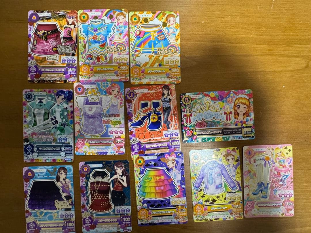 アイカツ　カード　まとめ売り　154枚　プロモカード多数