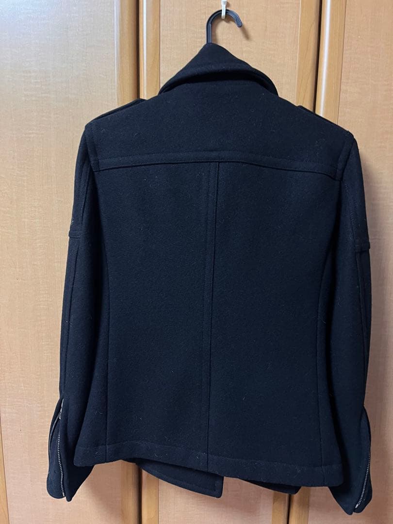 ロエン　Roen ウールピーコート スカル ブラック　美品