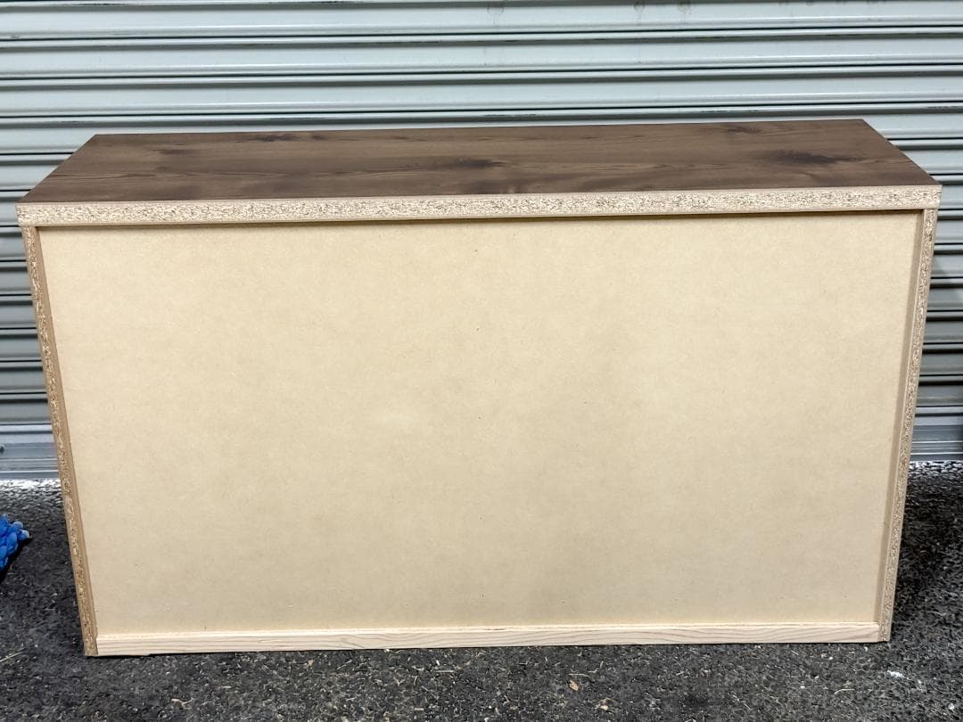 LOWYA ローチェスト 6段 幅121.5cm 木目調 中古美品