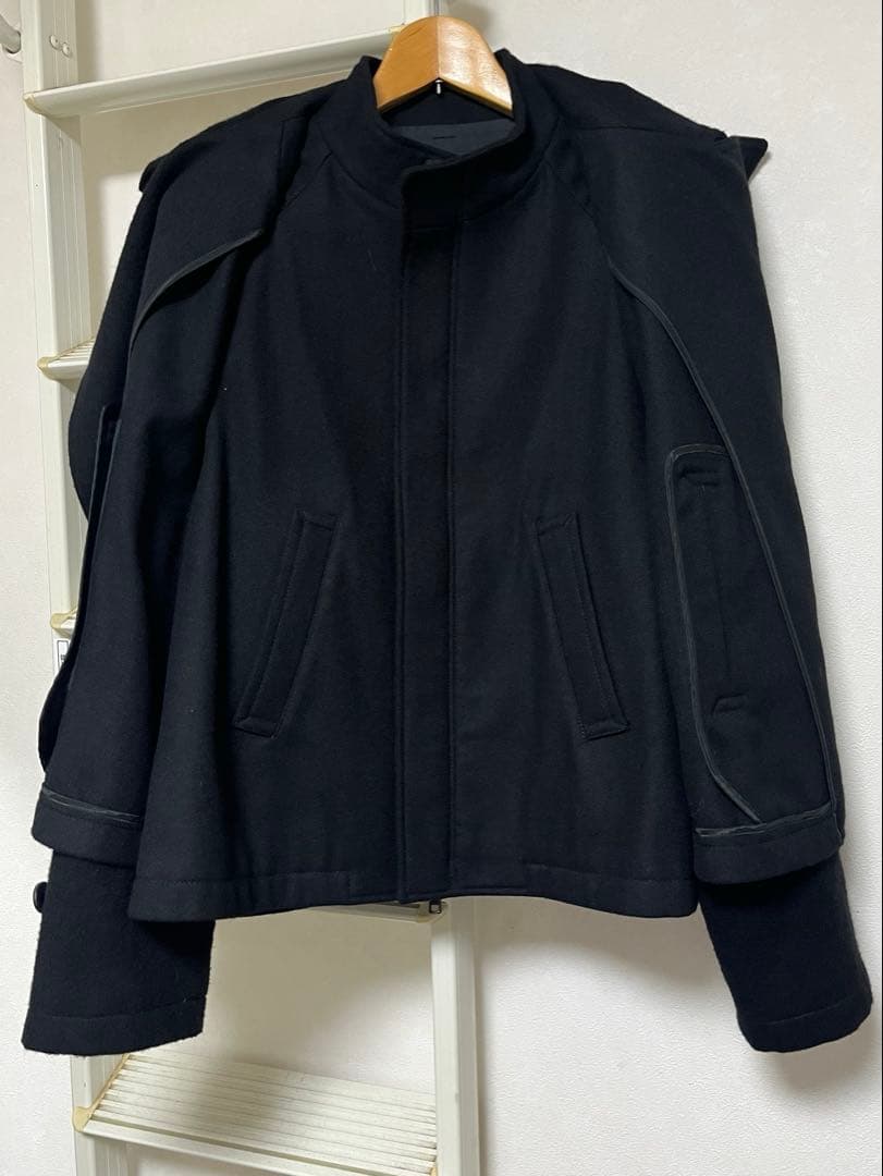 REGULATION yohji yamamoto ショートメルトンコート