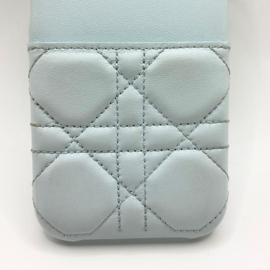 ✨限定カラー✨DIOR カナージュ　iPhoneケース　15Pro スマホカバー