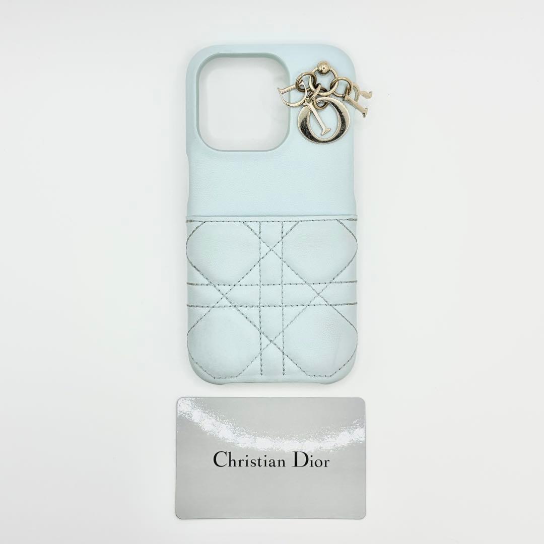 ✨限定カラー✨DIOR カナージュ　iPhoneケース　15Pro スマホカバー