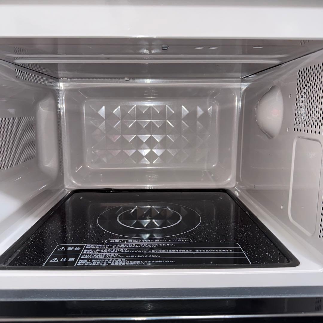 Haier 電子レンジ 2024年製 フラット式 説明書付 たのメル便