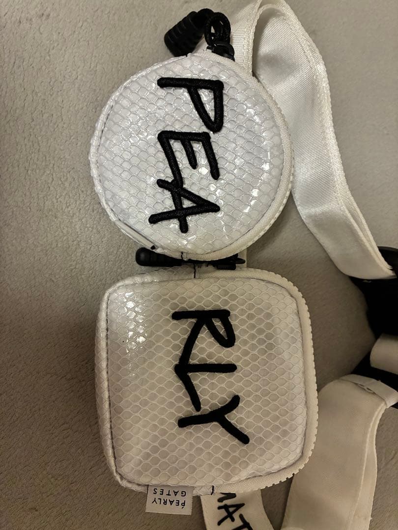 PEARLY GATES メッシュバッグ ホワイト