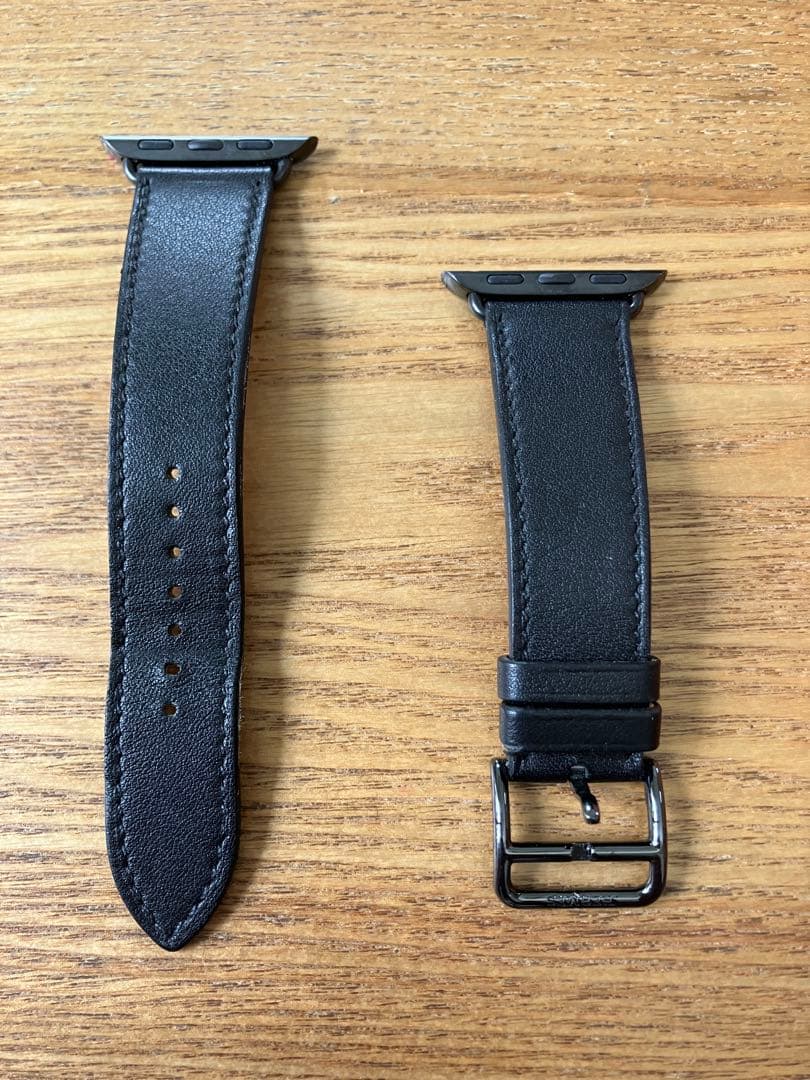 HERMES エルメス AppleWatchアップルウォッチ レザーベルト のみ