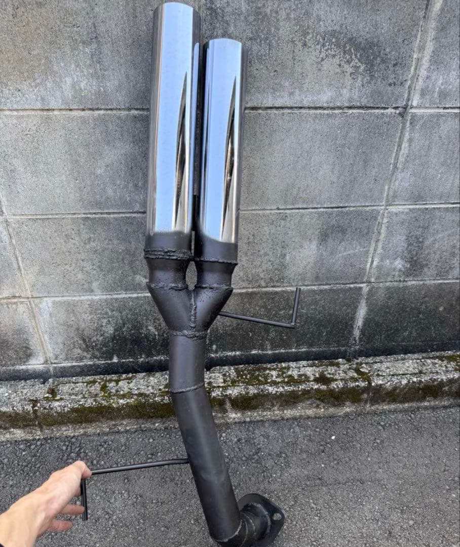 bp5 bl5 ワンオフ　リアピース　マフラー