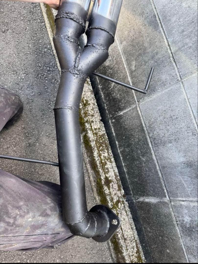 bp5 bl5 ワンオフ　リアピース　マフラー