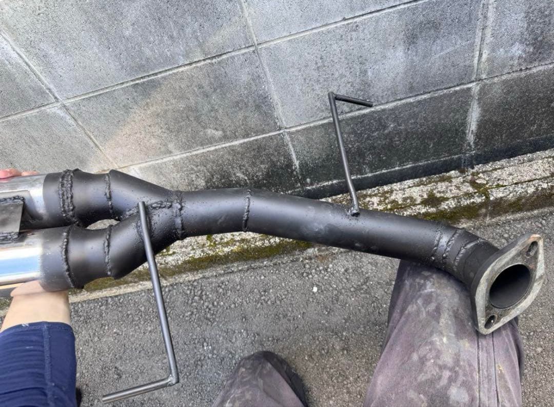 bp5 bl5 ワンオフ　リアピース　マフラー