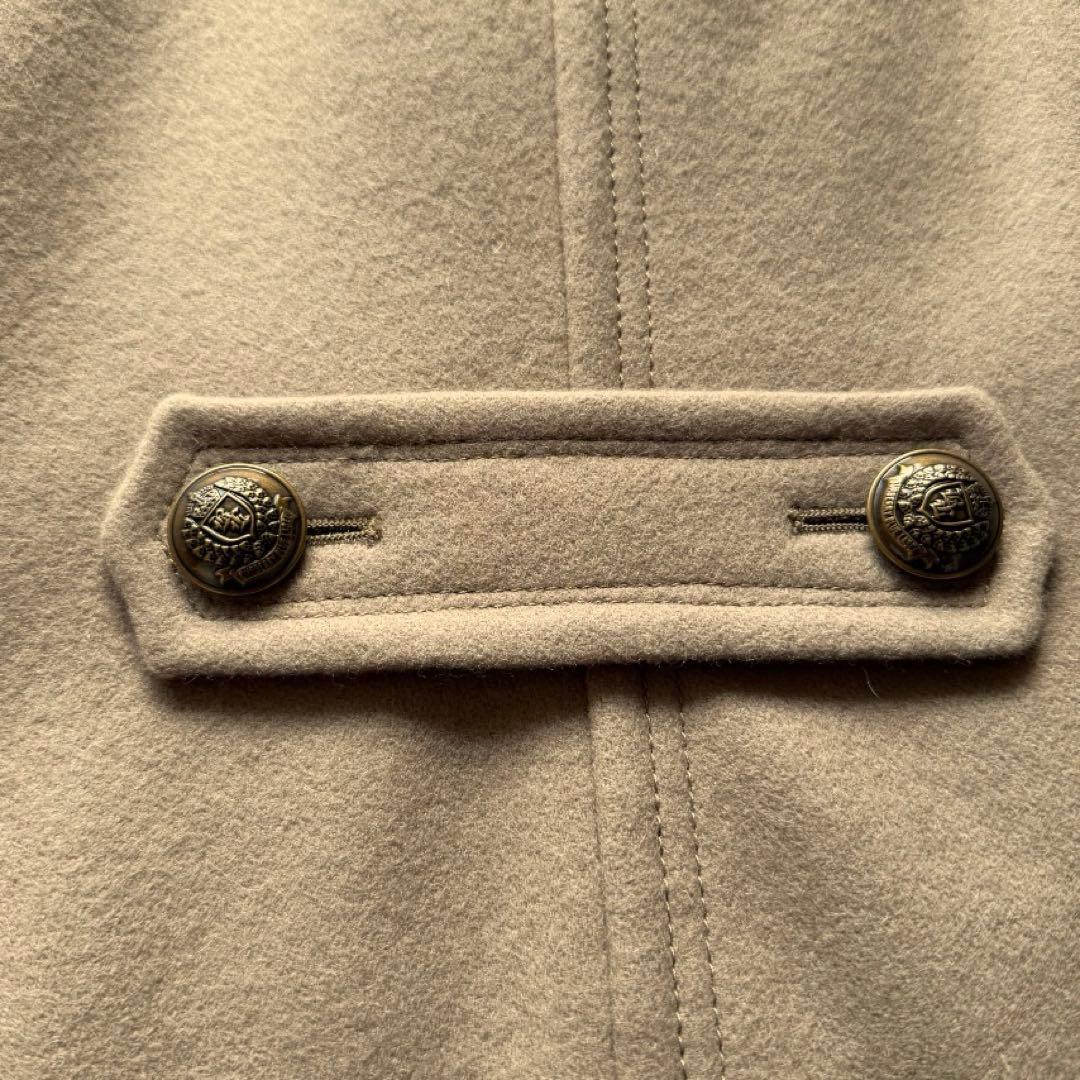 美品✨バーバリーブルーレーベル ウールPコート ベージュ 通勤 秋冬